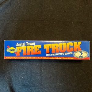 Sunoco Aerial Tower Fire Truck 1995 Collector’s Edition model truck